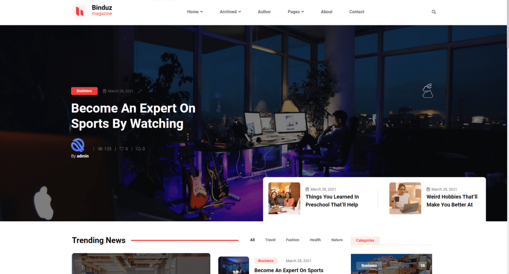 Best Newspaper Website Design With Elementor - Elements Ready