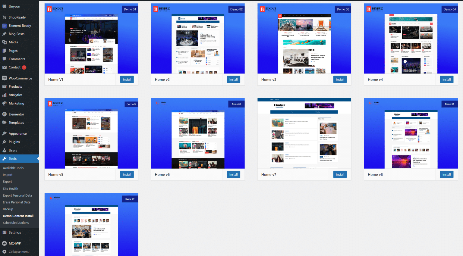 Best Newspaper Website Design With Elementor - Elements Ready