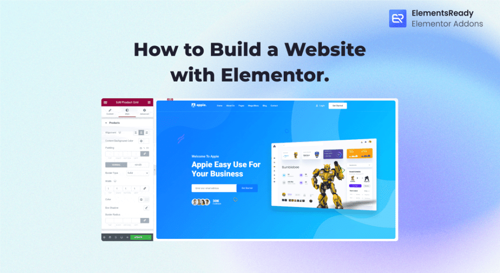 Build a Website with Elementor
