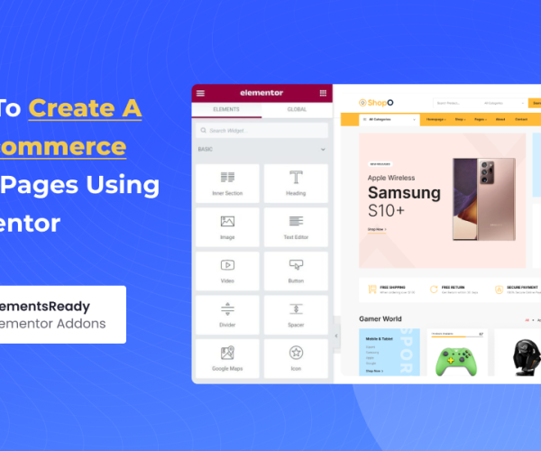 How to Create a Woocommerce Shop Pages Using Elementor